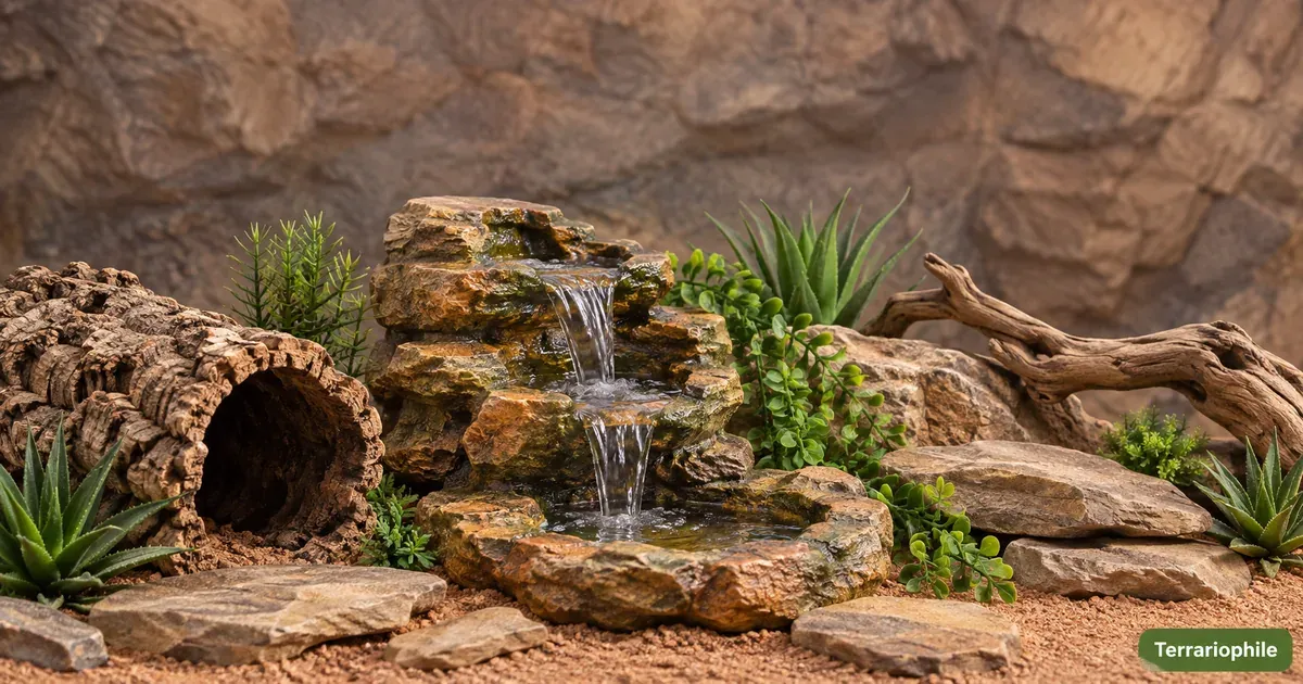 Cascade terrarium