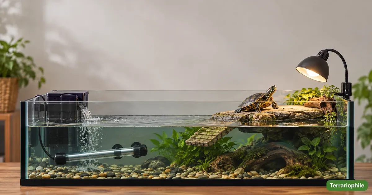 Chauffage aquarium tortue