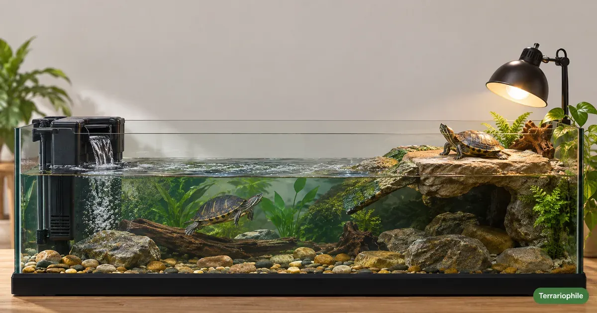 Filtre aquaterrarium