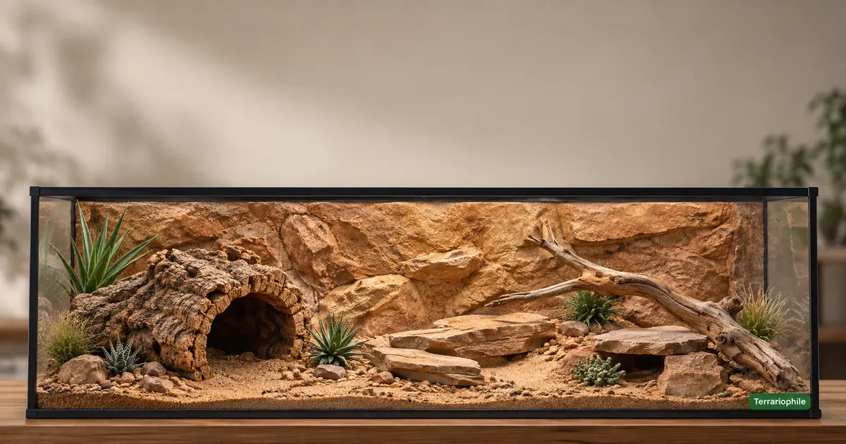 Fond terrarium