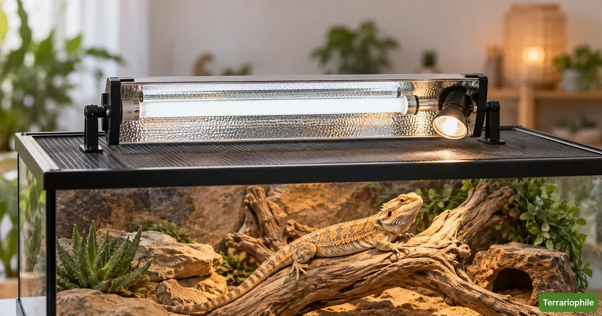Lampe led terrarium
