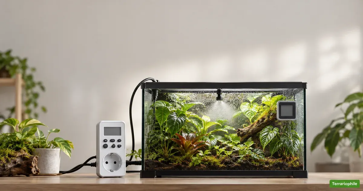 Minuteur terrarium