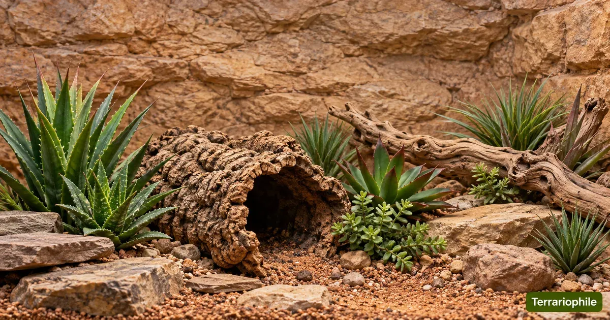 Plante artificielle terrarium