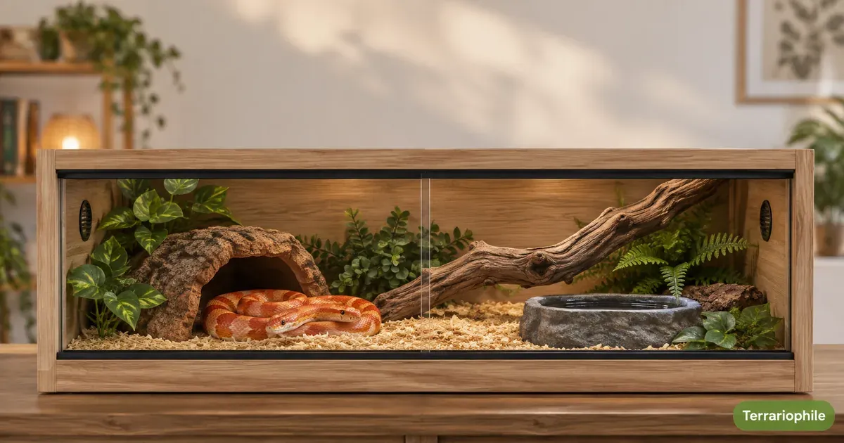 Terrarium boa