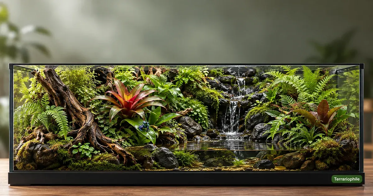 Terrarium dendrobates