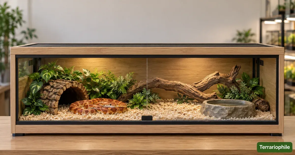 Terrarium python royal