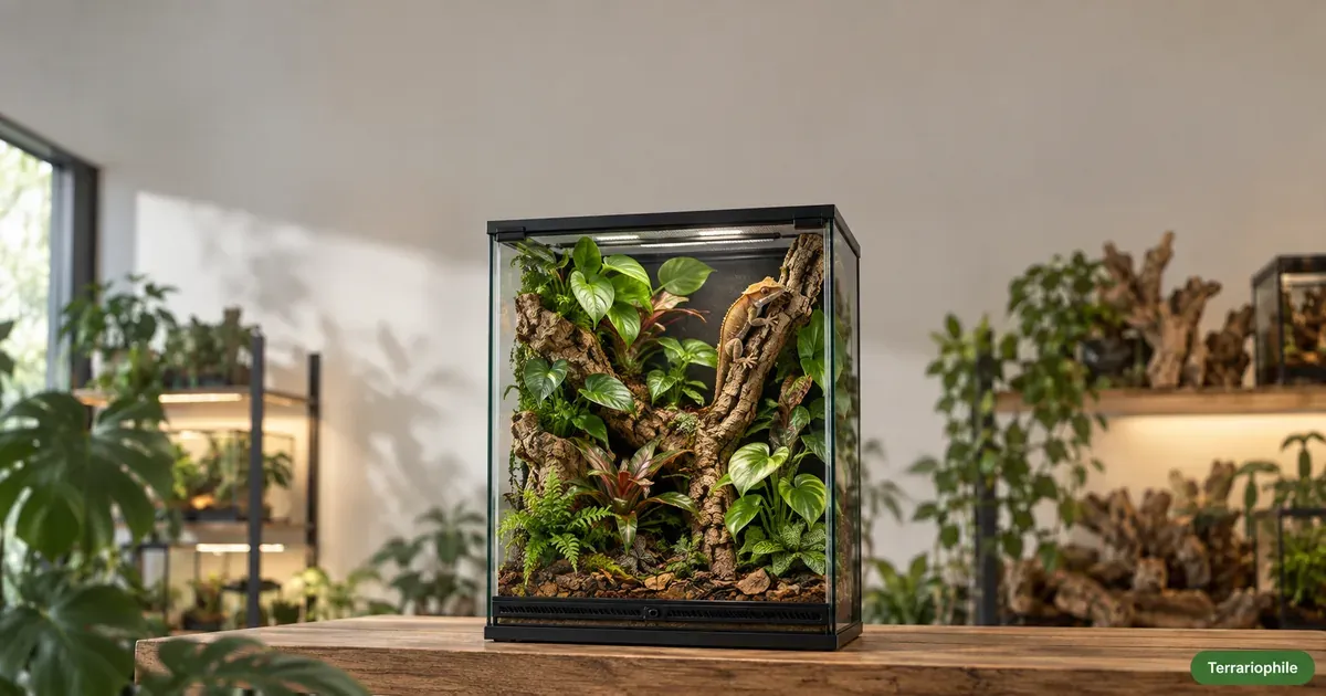 Terrarium vertical