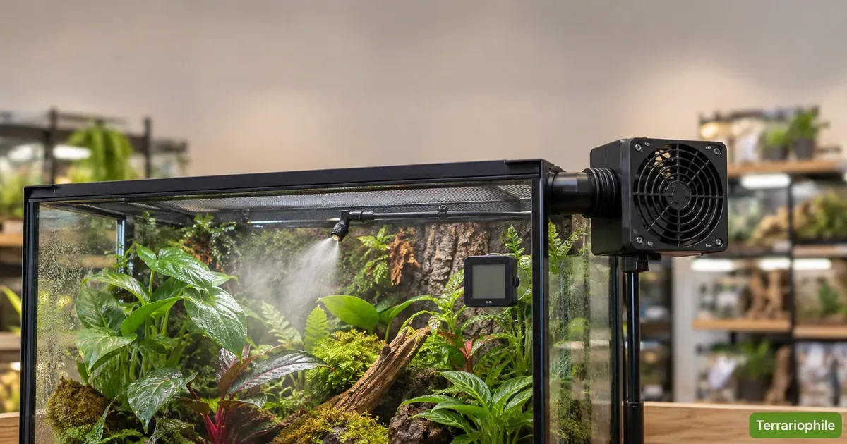 Ventilateur terrarium